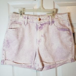 Womens Vintage Cuffed Shorts